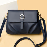 Soft Leather Shoulder Fold Slung Small Bag