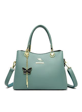 Large Capacity Solid Color Shoulder Bag