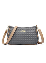 Plaid Messenger Bag Simple Shoulder Bag