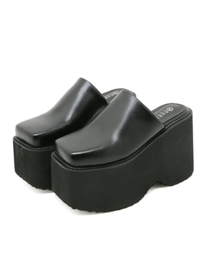 Platform Ultra-high Heel Slippers