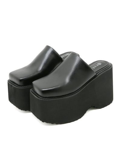 Platform Ultra-high Heel Slippers