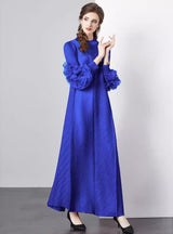 Solid Color Loose Plus Size Dress