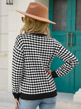 Round Neck Pullover Sweater