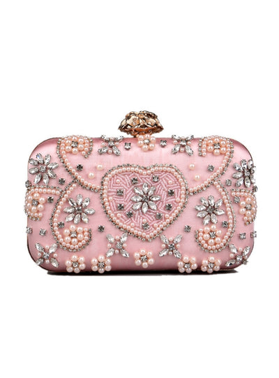 Bead Crystal Dinner Bag Clutch Bag