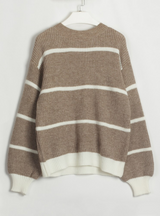 Fashion Striped Simple Casual Sweater