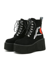 High-heeled Thick Platform Boots