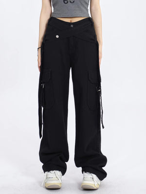Retro Loose Wide-leg Casual Pants