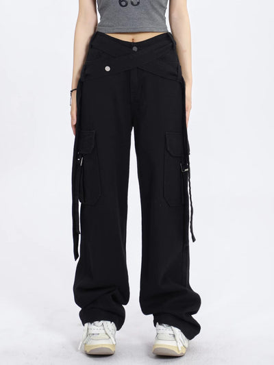 Retro Loose Wide-leg Casual Pants