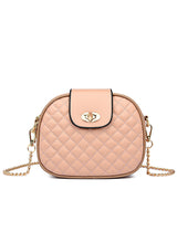 Messenger Bag Diamond Chain Small Round Bag
