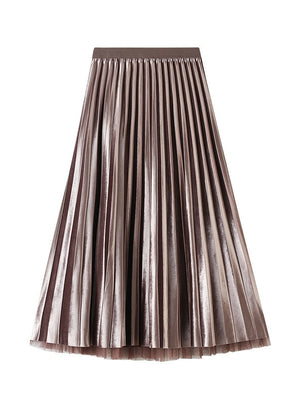 Women Velvet Gauze Skirt