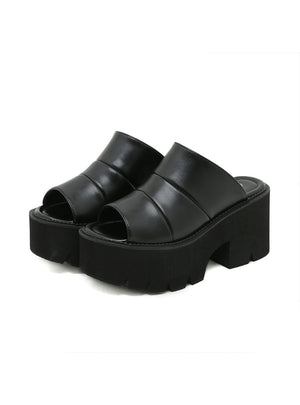 Outdoor Thick Soles Thick Heels Slippers