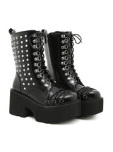 Thick Heels and Thick Soles Jockey Boots