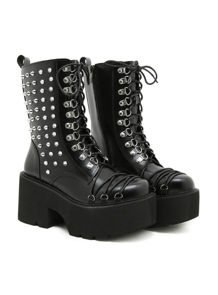 Thick Heels and Thick Soles Jockey Boots