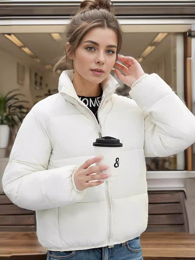 Stand-up Bread Short Cotton-padded Jacket