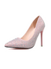 Pointed Diamond Rhinestone Wedding Shoes