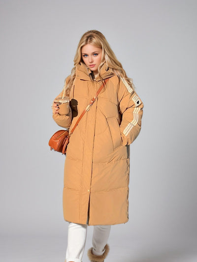 Over-knee Loose Padded Cotton-padded Jacket