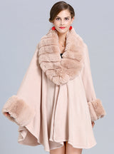 Large Knit Shawl Cardigan Cloak Shawl