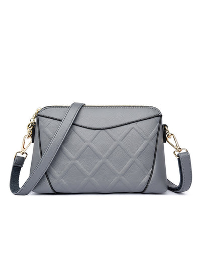 Shoulder Slung Rhombic Bag