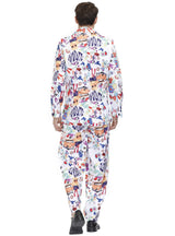 Men's Halloween Costume Holiday Party Suit