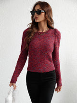 Round Neck Little Knitted Sweater