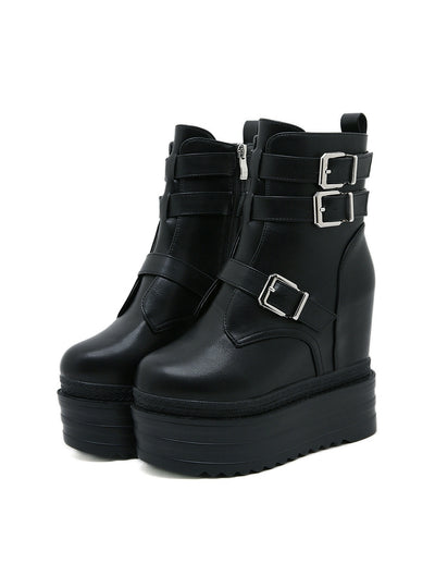 High-heeled Thick Soles Boots Shoes