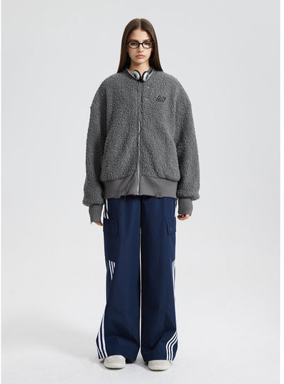 Loose Coat Jacket Both Sides Wear