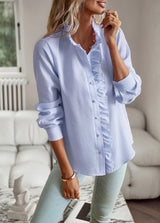 Women Long-sleeved Shirt Top