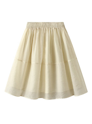 Yarn Short Mini Skirt