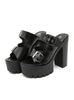 Summer Fishmouth Thick Heels High Heels Sandals