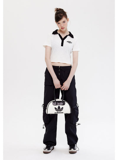 Short Sleeve Lapel Polo Neck T-shirt