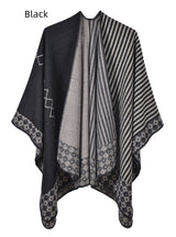 Striped Diamond-shaped Sweet Cloak