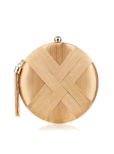Ladies Joker Round Evening Bag Tassel Bag