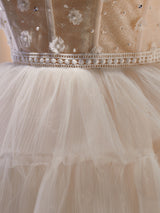 Tulle Sweetheart Beading Homecoming Dress