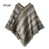 Ethnic Christmas Cloak Shawl