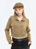 Long Sleeve Zipper Short Coat Jacket