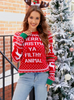 Women Casual Round Neck Christmas Sweater
