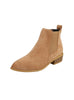 Pointed Suede Elastic Band Thick Heel Casual Shoes