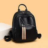 Soft Leather Leisure Travel Backpack