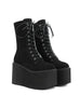 Thick-soled Round Toe Velvet Winter Boots