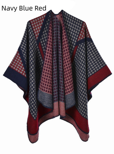 Ladies Scarf Shawl Warm Cloak