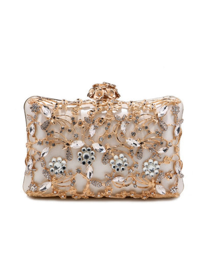 Ladies' Dinner Bag Encrusted Banquet Handbag