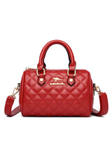 Handheld Large-capacity Rhombic Pillow Shoulder Bag