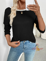 Sexy Backless Bow Backless T-shirt