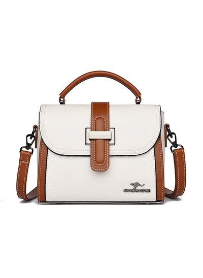 Large-capacity Contrast Shoulder Handbag Bag