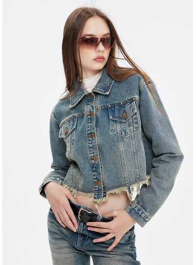 Retro Short Denim Jacket