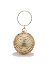 Ball Tassel Small Round Bag Dinner Bag