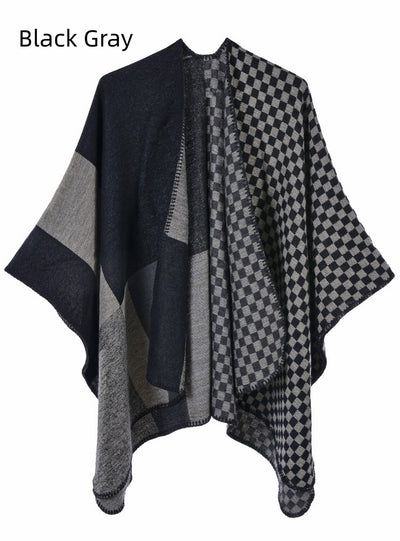 Cashmere-like Scarf Shawl Cloak