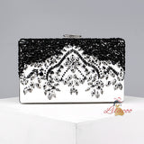 Black Beading Evening Bags