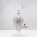Tassel Small Round Handbag Dinner Bag