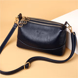 Soft Leather Portable Shoulder Bag Slung Small Bag